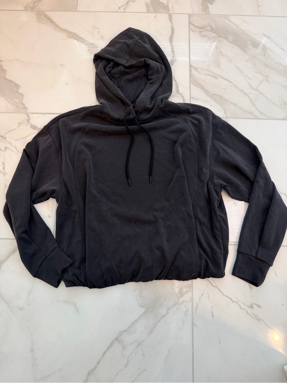 Black Women’s Athleta Hooded Sweater NWT